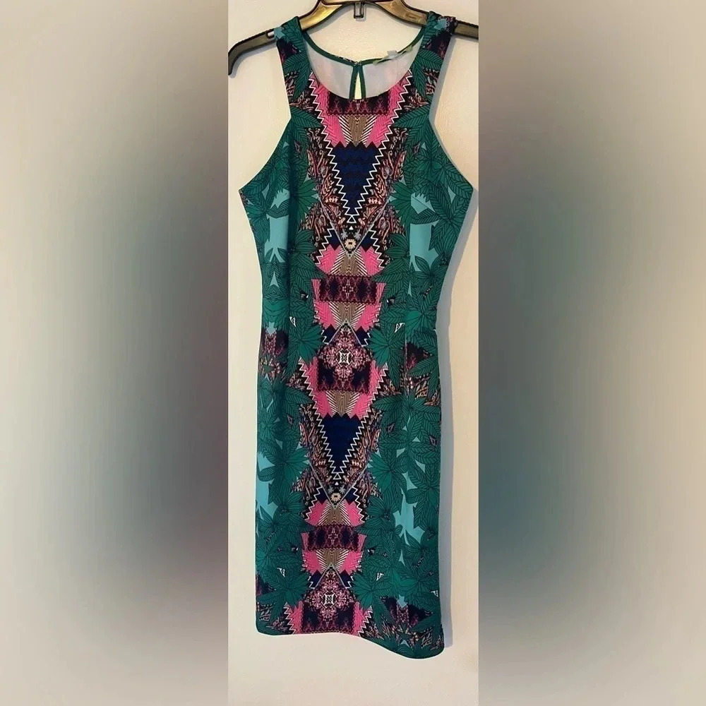 Gianni Bini Nora Cabana Print Dress - Picture 2 of 6